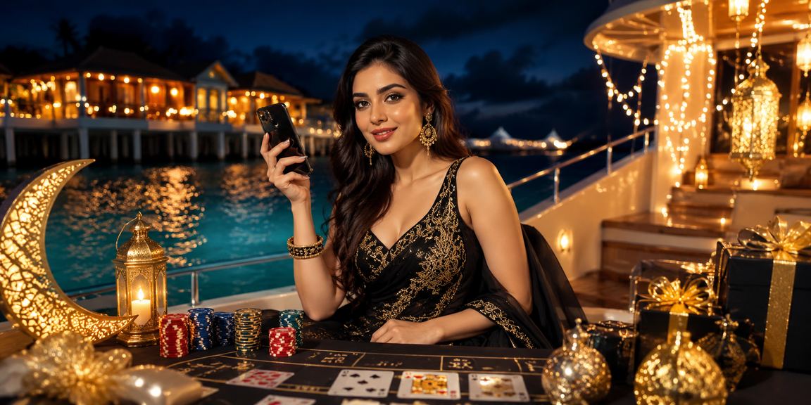 সেন্ট মার্টিনে ব্যাকার্যাট খেলছেন উৎসব পর্ব